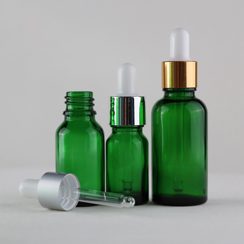 green essential oil vials green essence oil bottles vials 02